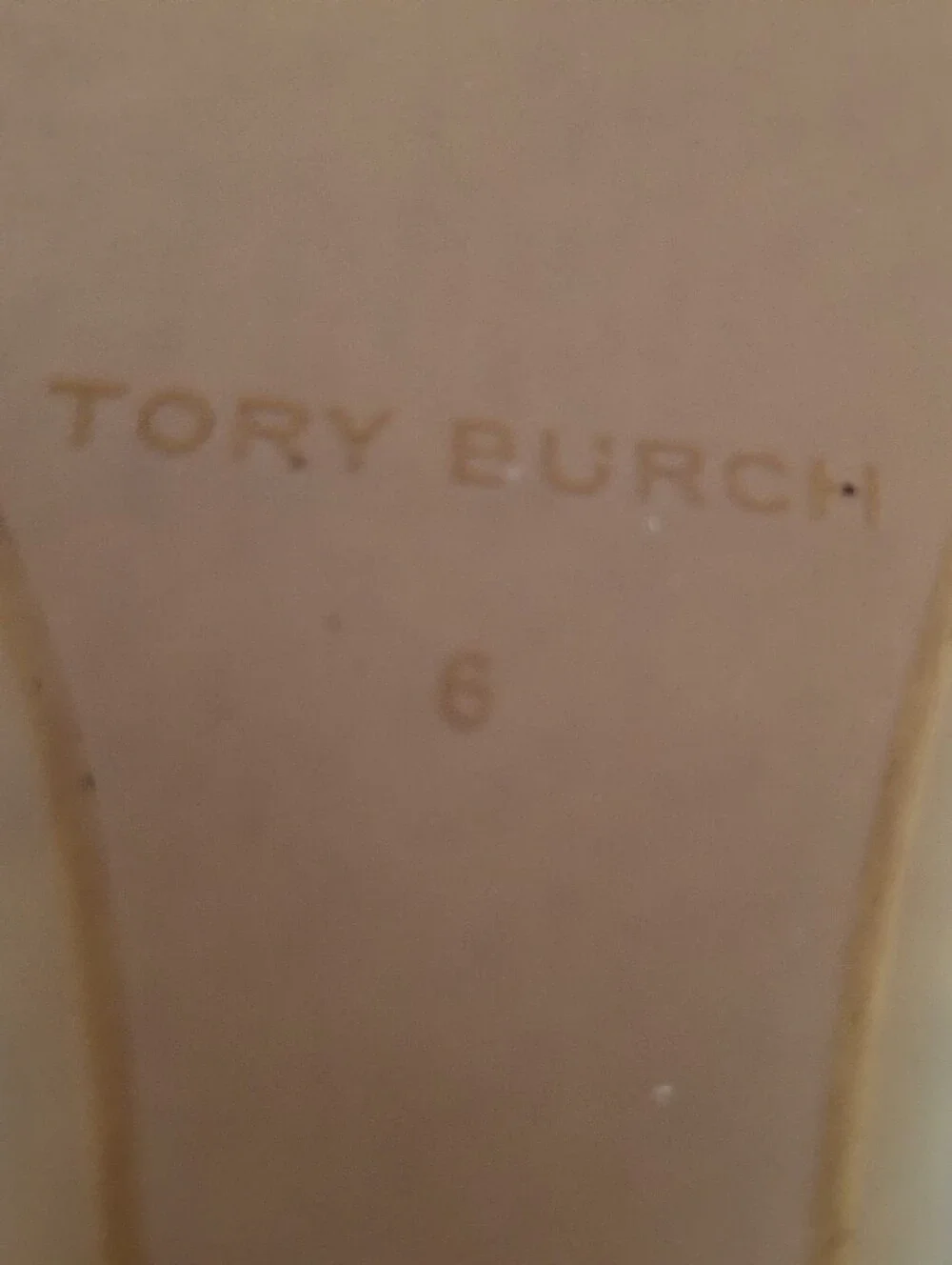 Tory Burch Cognac Leather Logo Espadrille Sandals